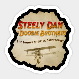 Steely Dan The Doobie Brothers Sticker